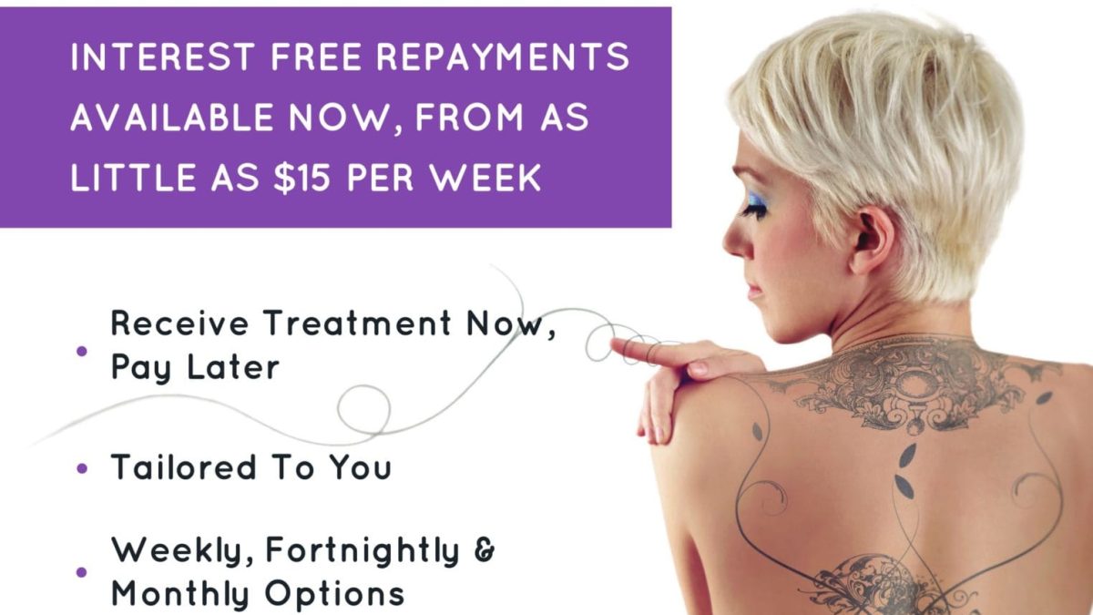 tattoo removal sydney interest free repayments